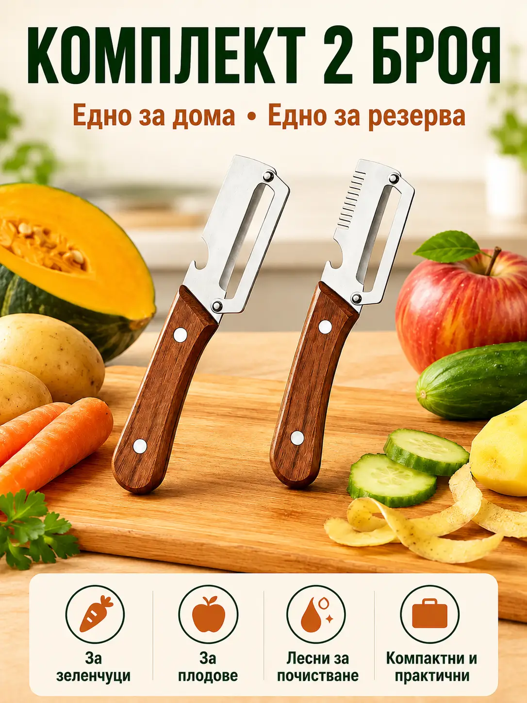 Комплект от 2 белачки 2 в 1